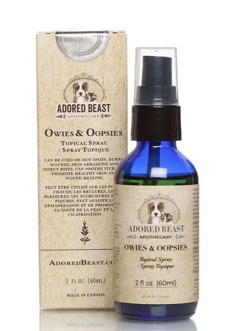 ADORED BEAST SKIN HEALTH SPRAY OWIES &amp; OOPSIES 2fl oz/60ml