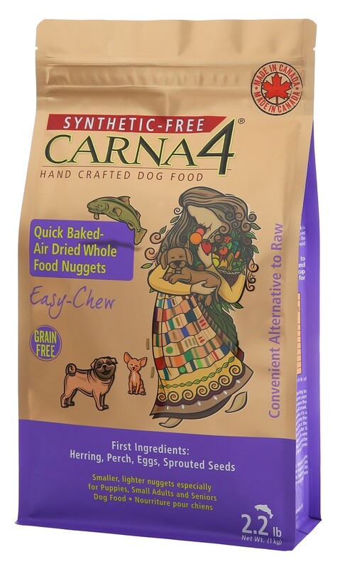 CARNA4 EASY CHEW GRAIN FREE FISH FORMULA 2.2lb/1kg