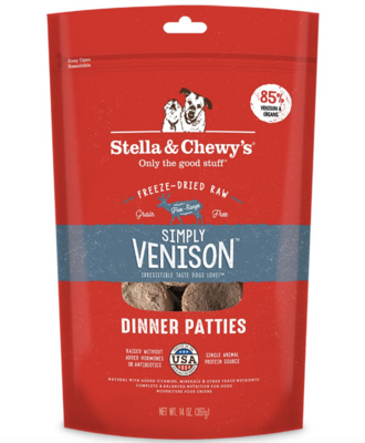 STELLA & CHEWY SIMPLY VENISON 14OZ