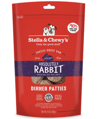 STELLA & CHEWY ABSOLUTELY RABBIT 5.5OZ