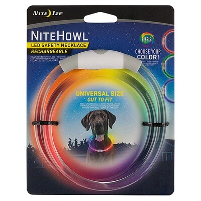 NITEHOWL LED SAFETY NECKLACE RECHARGEABLE