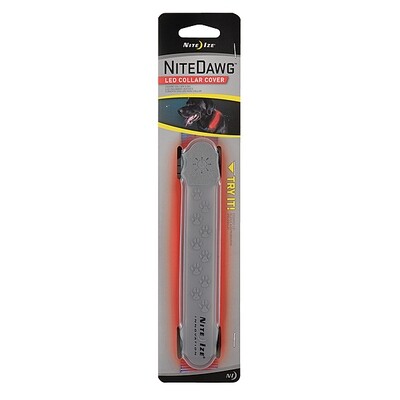NITEDAWG LED COLLAR COVER GRAY
