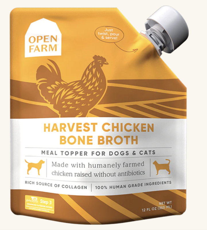 OPEN FARM CHICKEN BONE BROTH 12oz