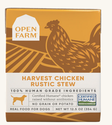 OPEN FARM DOG HARVEST CHICKEN STEW