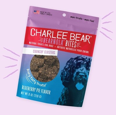 CHARLEE BEAR BEARNOLA BITES BLUEBERRY PIE 8OZ
