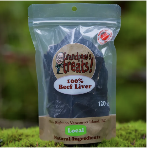 GRANDPAW&#39;S BEEF LIVER 120g