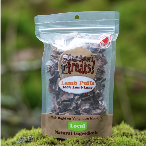 GRANDPAW&#39;S LAMB PUFFS 80g