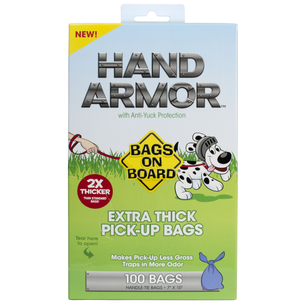 BAGS ON BOARD HAND ARMOR 100CT