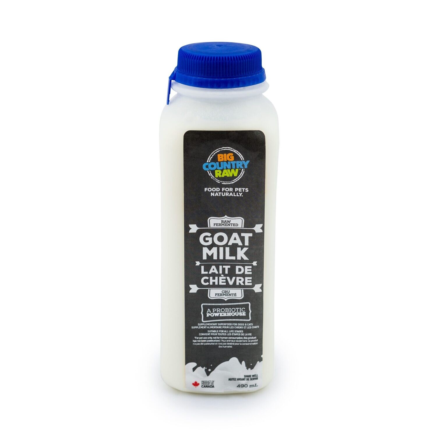 BIG COUNTRY RAW GOAT MILK 490ML