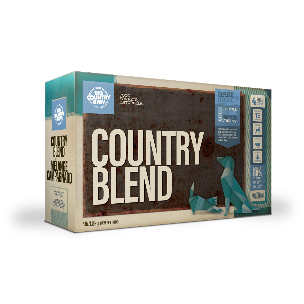 BIG COUNTRY RAW COUNTRY BLEND 4lb/1.8kg
