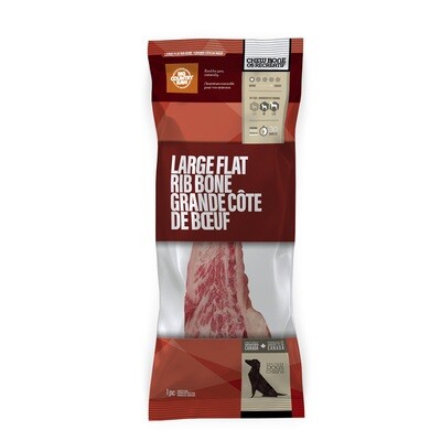 BIG COUNTRY RAW FLAT RIB BONE 1pc