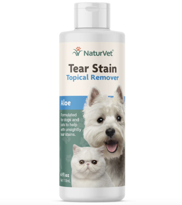 NATURVET TEAR STAIN TOPICAL REMOVER 4OZ