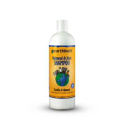 EARTHBATH OATMEAL &amp; ALOE SHAMPOO VANILLA &amp; ALMOND 16fl oz