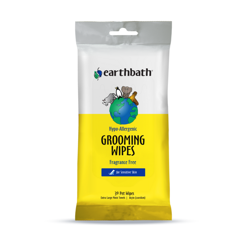 EARTHBATH HYPOALLERGENIC GROOMING WIPES 100ct