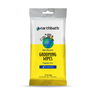EARTHBATH HYPOALLERGENIC GROOMING WIPES 100ct