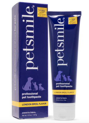 PETSMILE TOOTHPASTE LONDON BROIL 4.2OZ