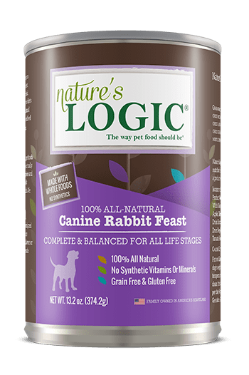 NATURE&#39;S LOGIC RABBIT FEAST 13.2oz/374g