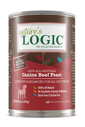 NATURE&#39;S LOGIC BEEF FEAST 13.2oz/374g