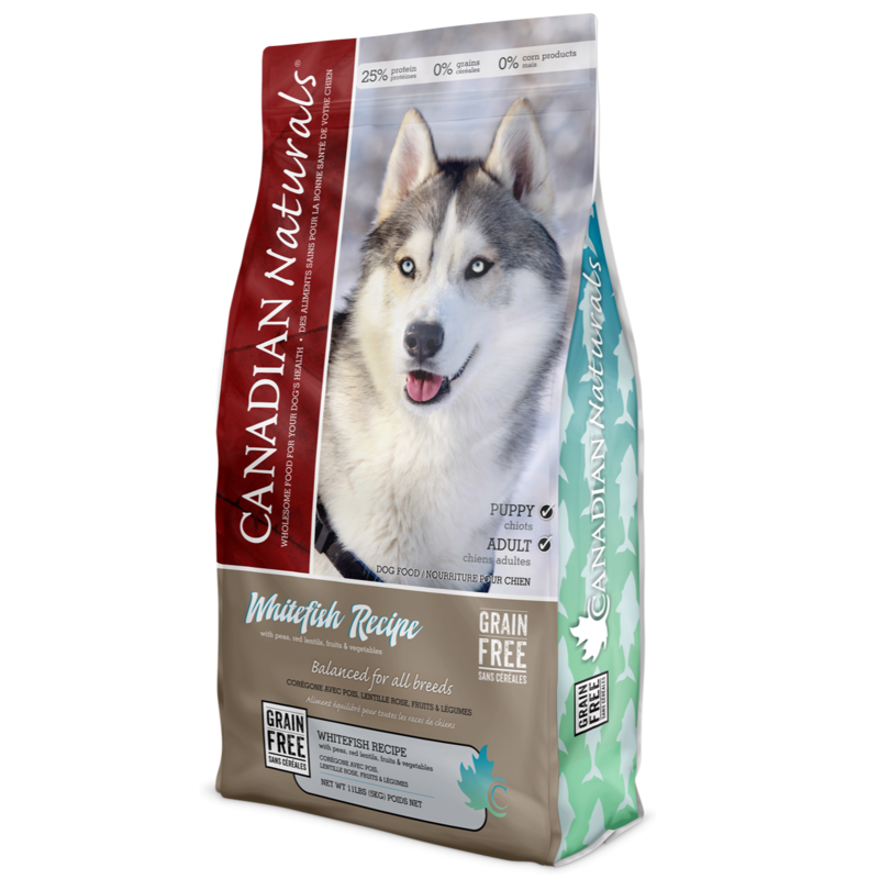 CANADIAN NATURALS GRAIN FREE WHITEFISH 5lb/2.2kg