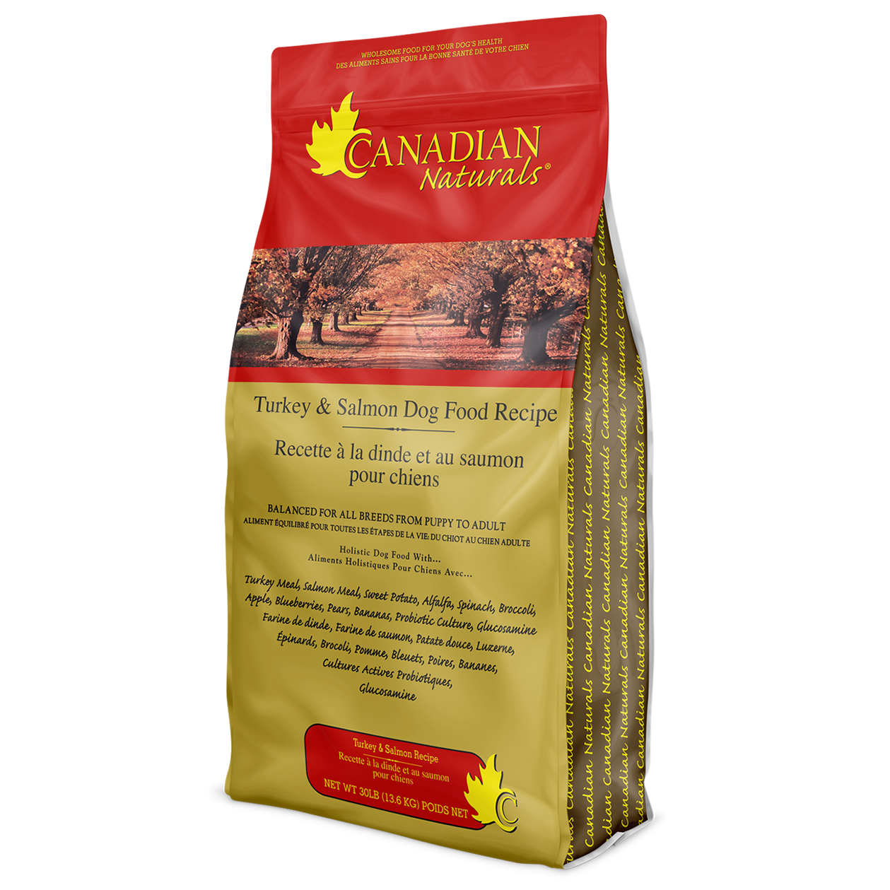CANADIAN NATURALS TURKEY &amp; SALMON 30lb/13.6kg