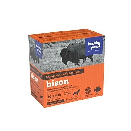 HEALTHY PAWS BISON 8LB