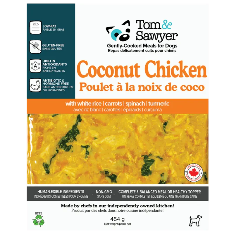 TOM &amp; SAWYER COCONUT CHICKEN 16oz/454g