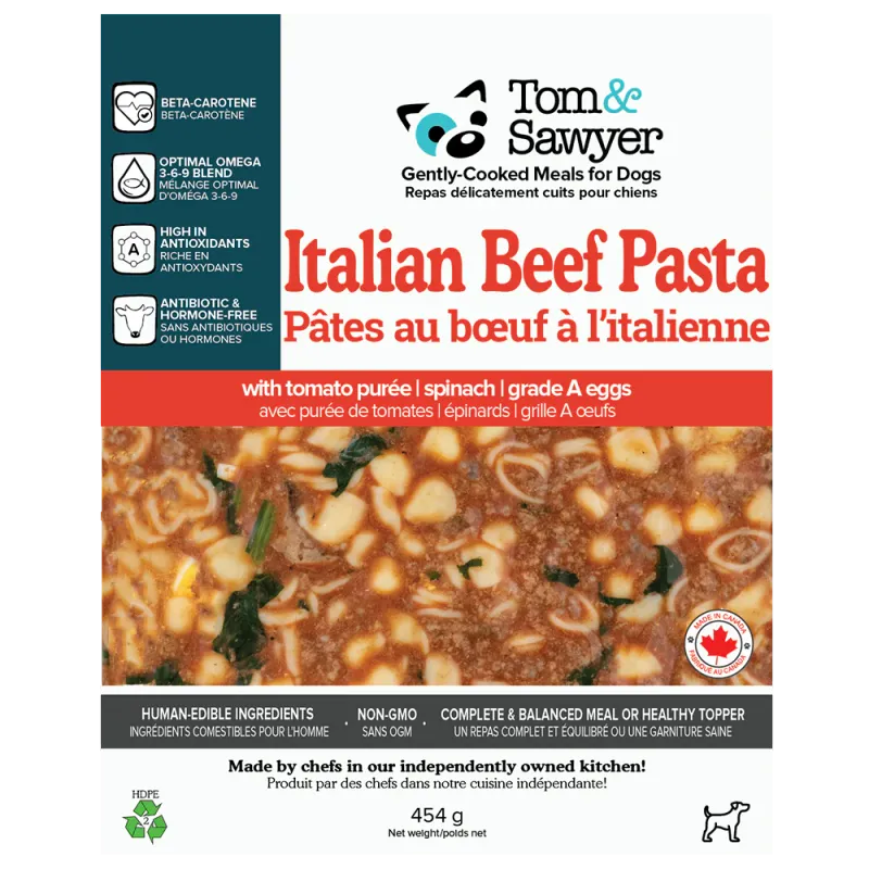 TOM &amp; SAWYER ITALIAN  BEEF PASTA 16oz/454g