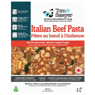 TOM &amp; SAWYER ITALIAN  BEEF PASTA 16oz/454g