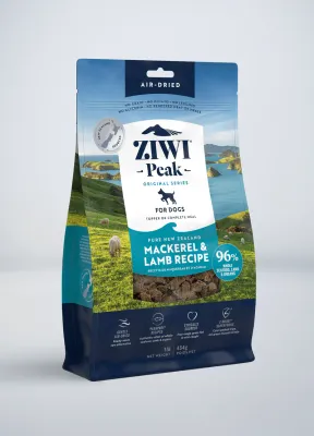 ZIWI PEAK DOG MACKERAL &amp; LAMB 1lb/454g