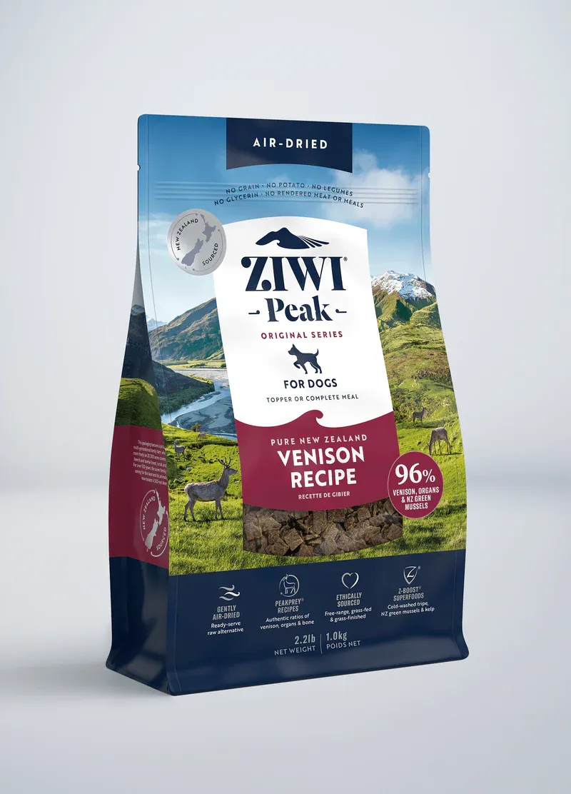 ZIWI PEAK DOG VENISON 2.2lb/1kg