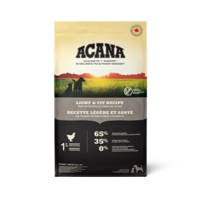 ACANA DOG LIGHT &amp; FIT 4.4lb/2kg
