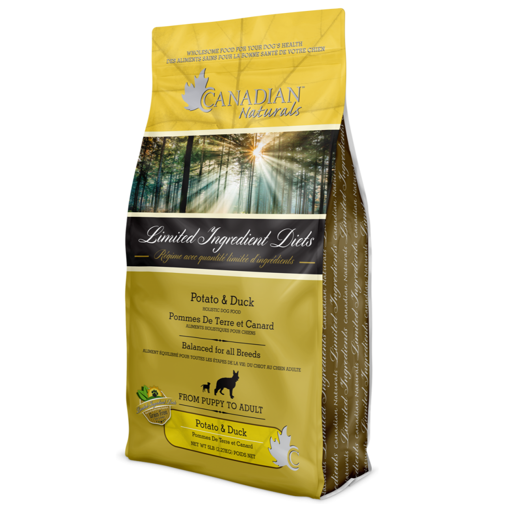 CANADIAN NATURALS GRAIN FREE DUCK &amp; POTATO 25lb/11.3kg