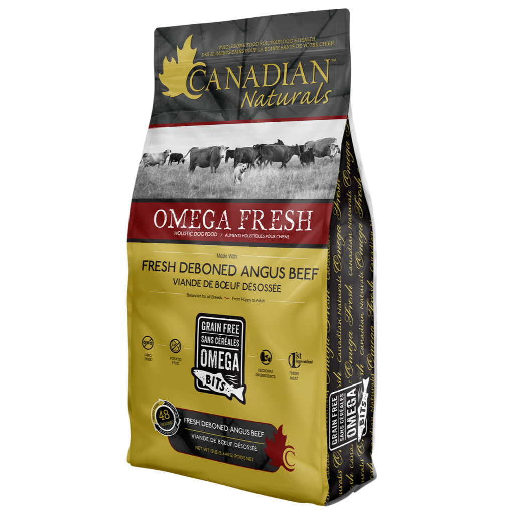 CANADIAN NATURALS OMEGA FRESH DEBONED ANGUS BEEF 4.5lb/2kg