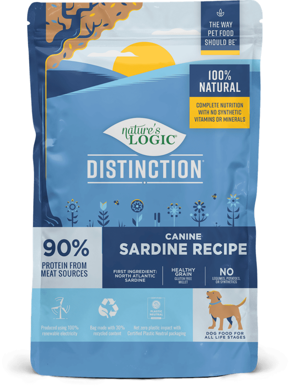 NATURE&#39;S LOGIC DISTINCTION SARDINE RECIPE 4.4lb/2kg