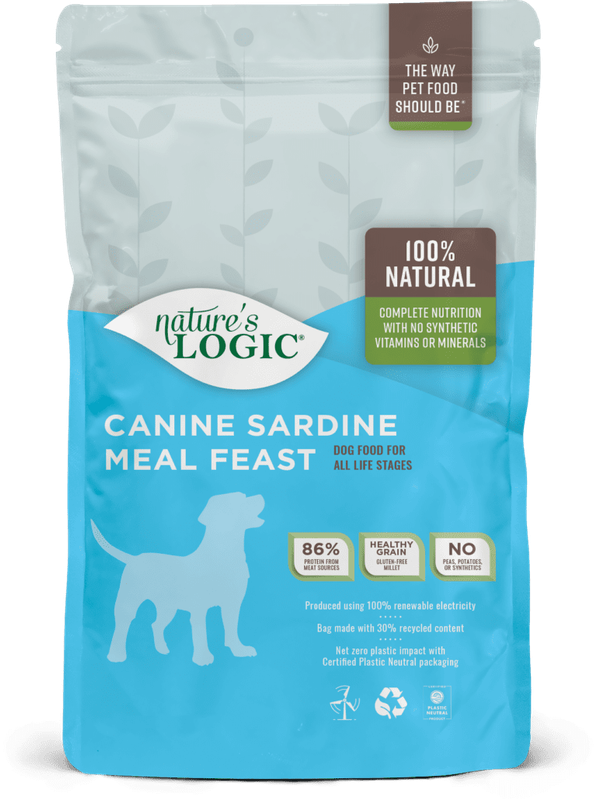 NATURE&#39;S LOGIC SARDINE MEAL FEAST 25lb/11.3kg