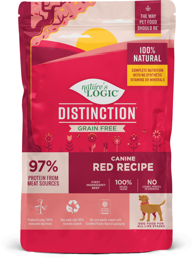 NATURE&#39;S LOGIC DISTINCTION GRAIN FREE RED MEAT RECIPE 4.4lb/2kg