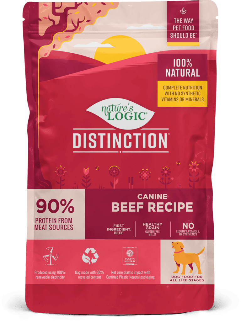 NATURE&#39;S LOGIC DISTINCTION BEEF RECIPE 4.4lb/2kg