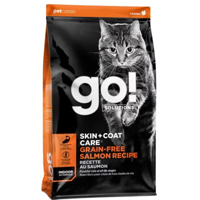 GO! CAT SKIN &amp; COAT SALMON 3lb/1.3kg