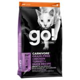 GO! CAT CARNIVORE CHICKEN, TURKEY &amp; DUCK 3lb/1.3kg