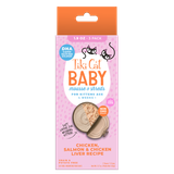 TIKI CAT BABY CHICKEN SALMON 1.9oz/54g 3pk