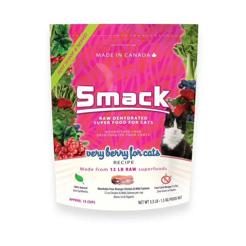 SMACK CAT VERY BERRY CHICKEN 3.3lb/1.5kg