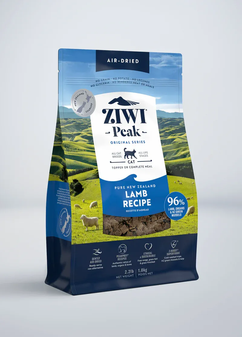 ZIWI PEAK CAT LAMB 2.2lb/1kg