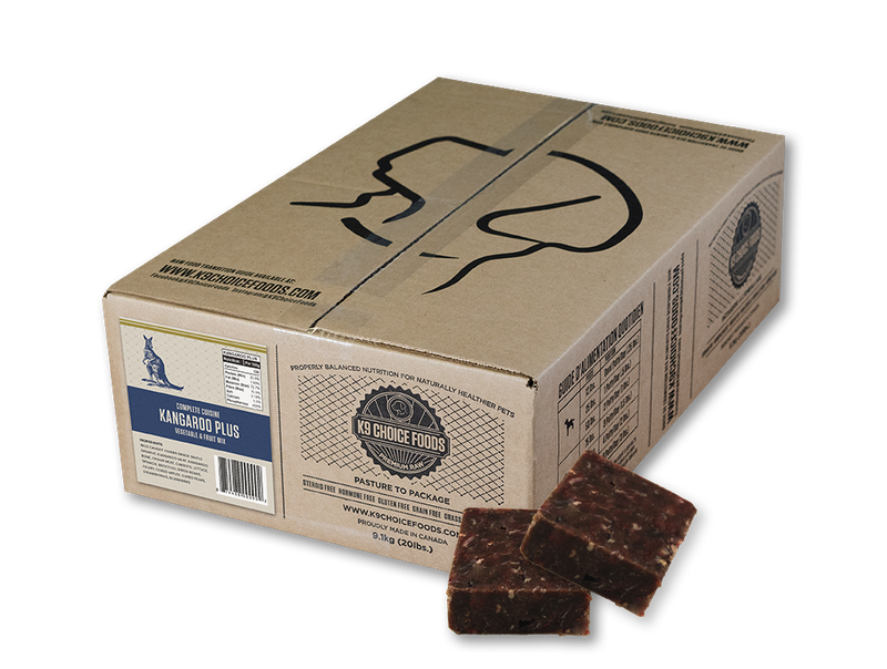 K9 CHOICE COMPLETE CUISINE KANGAROO PLUS 20lb/9kg