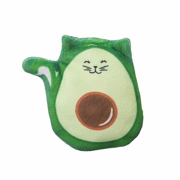 SNUGAROOZ KITTY AVOCATO WITH CATNIP 6&quot;