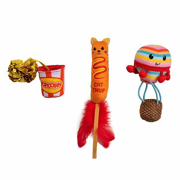 OUTWARD HOUND CAT PAWRTY 3pk
