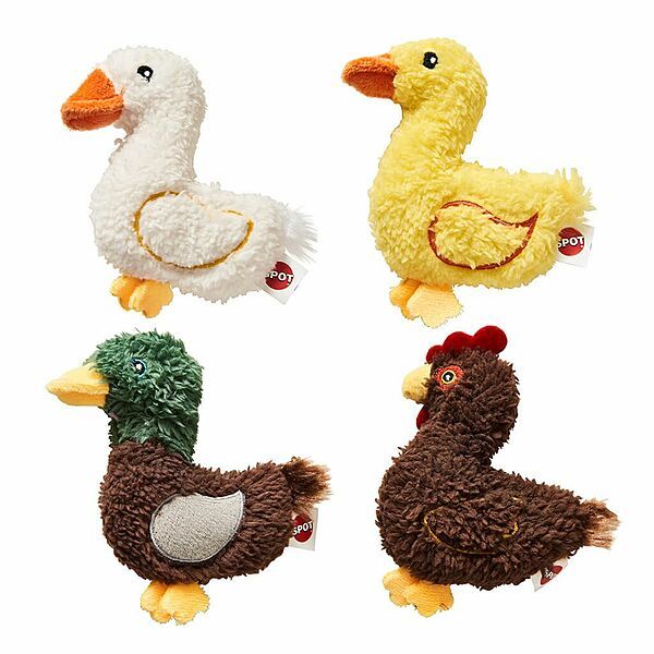 SPOT BARNYARD BIRD ASSORTED 4&quot;