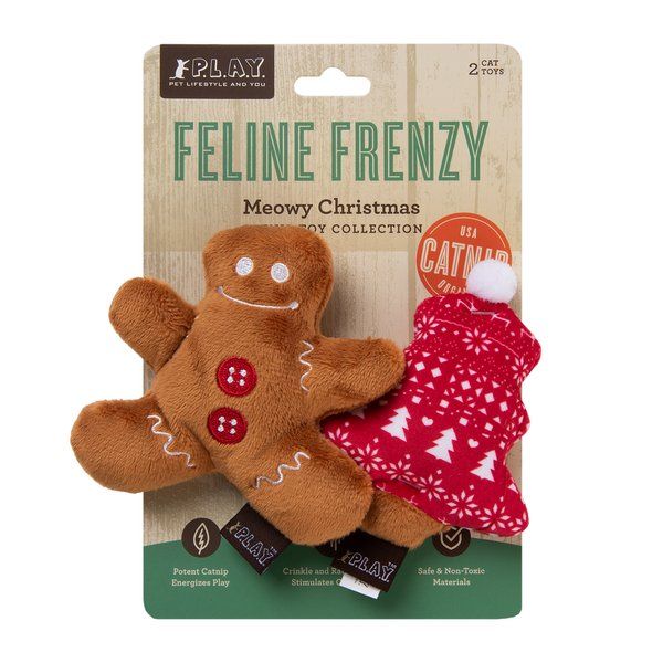 PLAY CAT FELINE FRENZY MEOWY CHRISTMAS