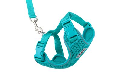 RC PETS ADVENTURE KITTY HARNESS TEAL LARGE