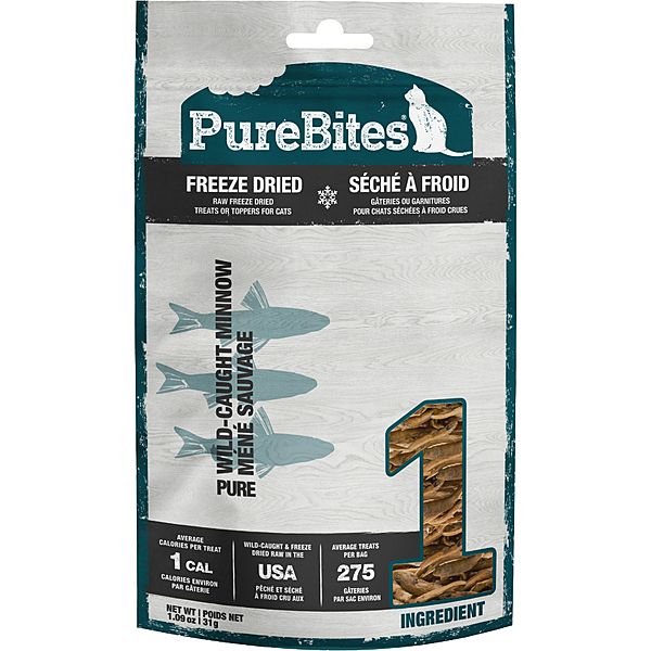 PUREBITES FREEZE DRIED MINNOW 31g
