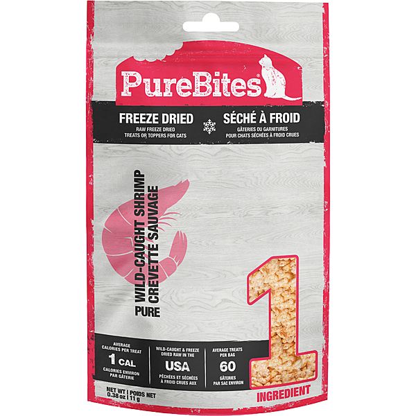 PUREBITES FREEZE DRIED SHRIMP 11g